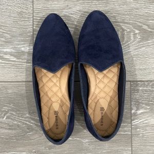 Birdies “The Heron” in navy suede